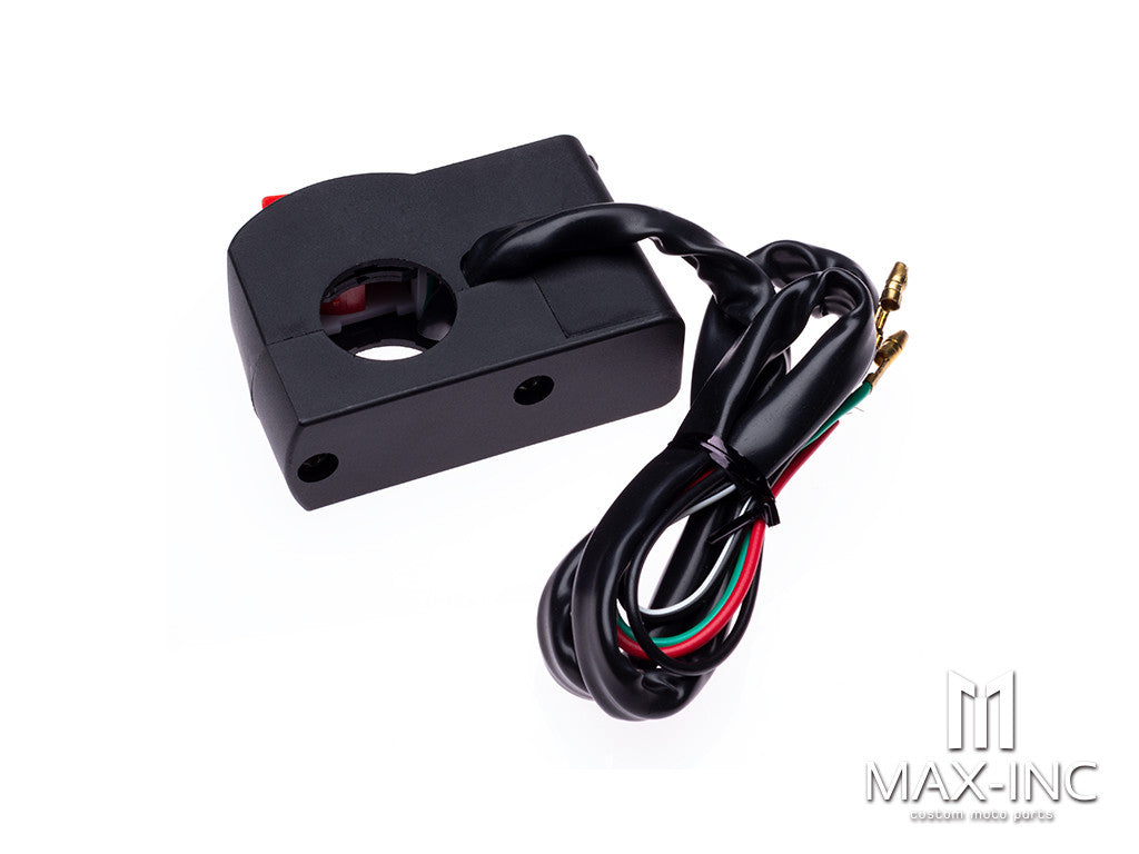 Universal Handlebar Mount Switch On/Off + USB Port - Fits 7/8"(22mm)