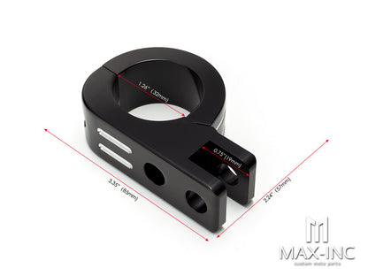 Black Cut Refit the mounting and fixing bracket of the guard bar Pedal 32MM