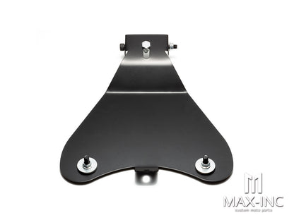 Black Custom Bobber Solo Saddle Seat Baseplate Bracket