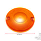 Motorcycle Orange Turn Signal Light Lens Cover 2PCS For Harley Touring Road Electra Glide Road King FLHR Softail