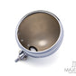 7.7 INCH Chrome Bottom Mount Metal Headlight Housing + Bezel Combo