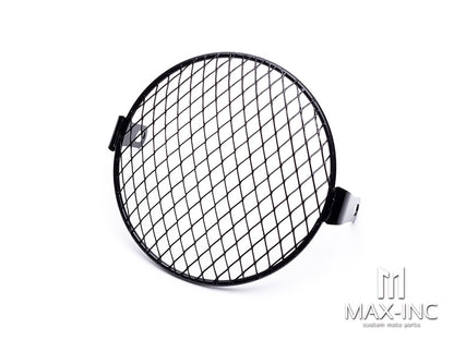 5.75" Steel Diamond Mesh Side Mount Headlight Guard Cover