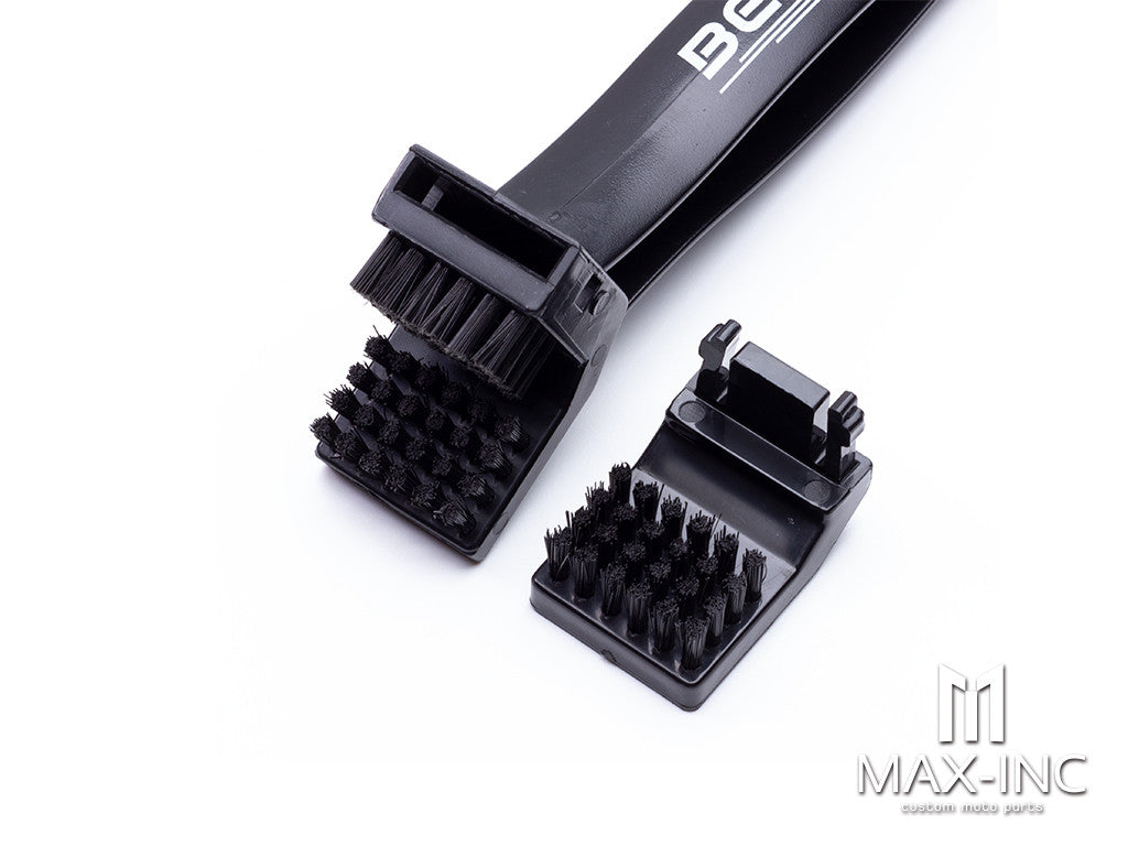 Black Motorcycle Chain Cleaning Brush