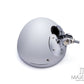 7.7 INCH Chrome Bottom Mount Metal Headlight Housing + Bezel Combo