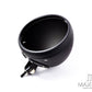 7.7 INCH Matte Black Bottom Mount Metal Headlight Housing + Bezel Combo
