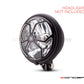 5.75" J-Rob Design Black / Contrast CNC Aluminum Headlight Guard Cover