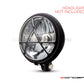 5.75" Anarchy Design Black / Contrast CNC Aluminum Headlight Guard Cover