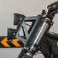 Universal Motorcycle LED Headlight Kit - DUAL STACKED Design with High/Low Beam, Adjustable Fork Clamps & H4 Connector