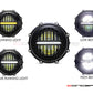 MONZA 5.75 Inch CNC Machined Aluminum LED Headlight - Rebel Cover