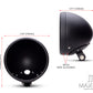 7.7 INCH Matte Black Bottom Mount Metal Headlight Housing + Bezel Combo