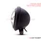 5.75" J-Rob Design Black / Contrast CNC Aluminum Headlight Guard Cover